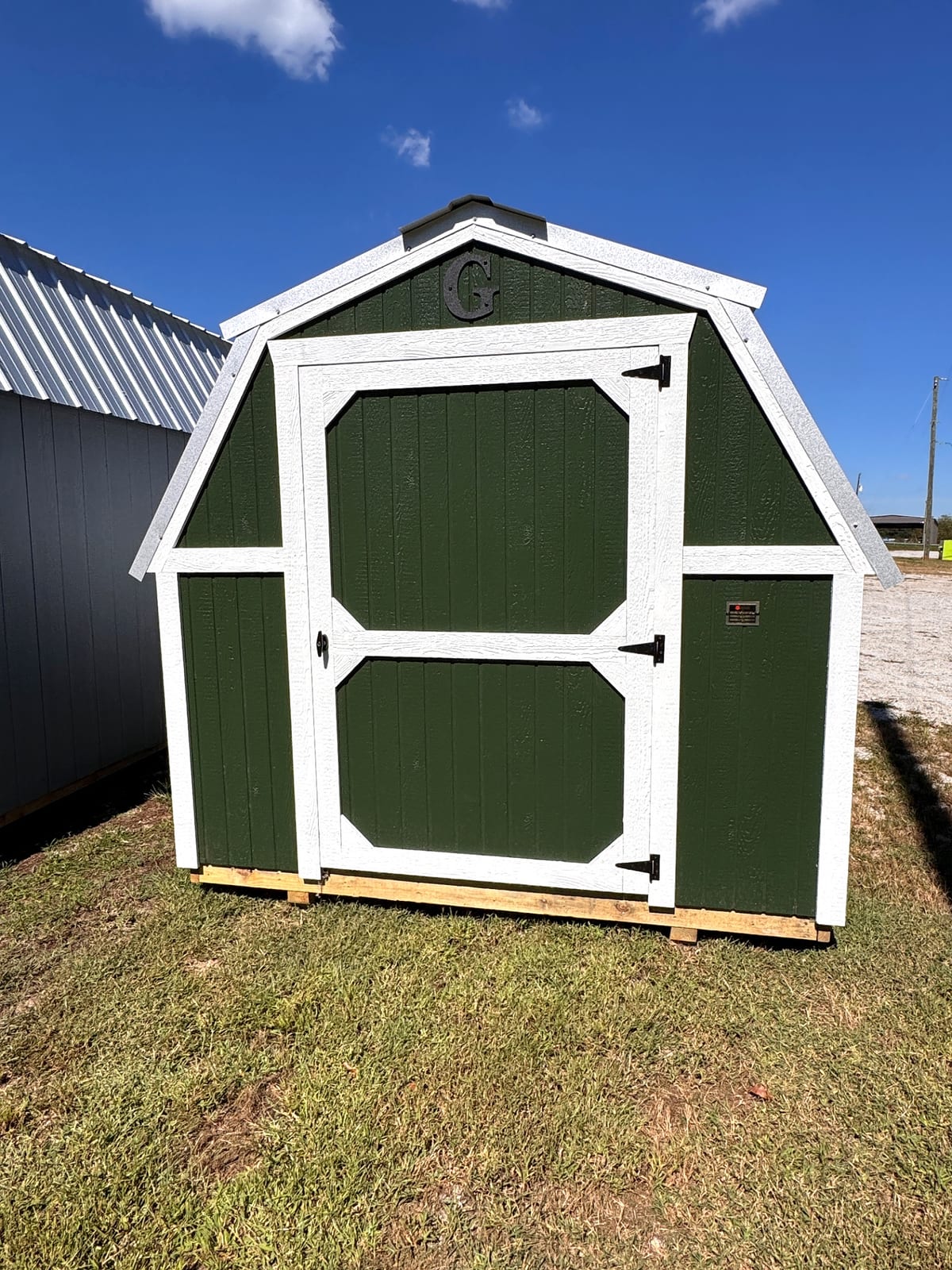 8x12 Barn at Graceland of Cumming