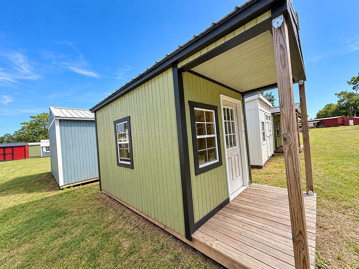 8x16 Cabin at Willis Buildings