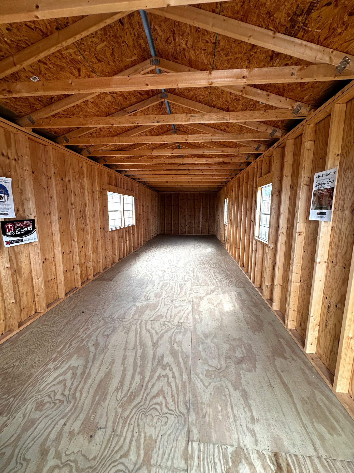 12x40 Cabin at G&L Carports & Portable Buildings