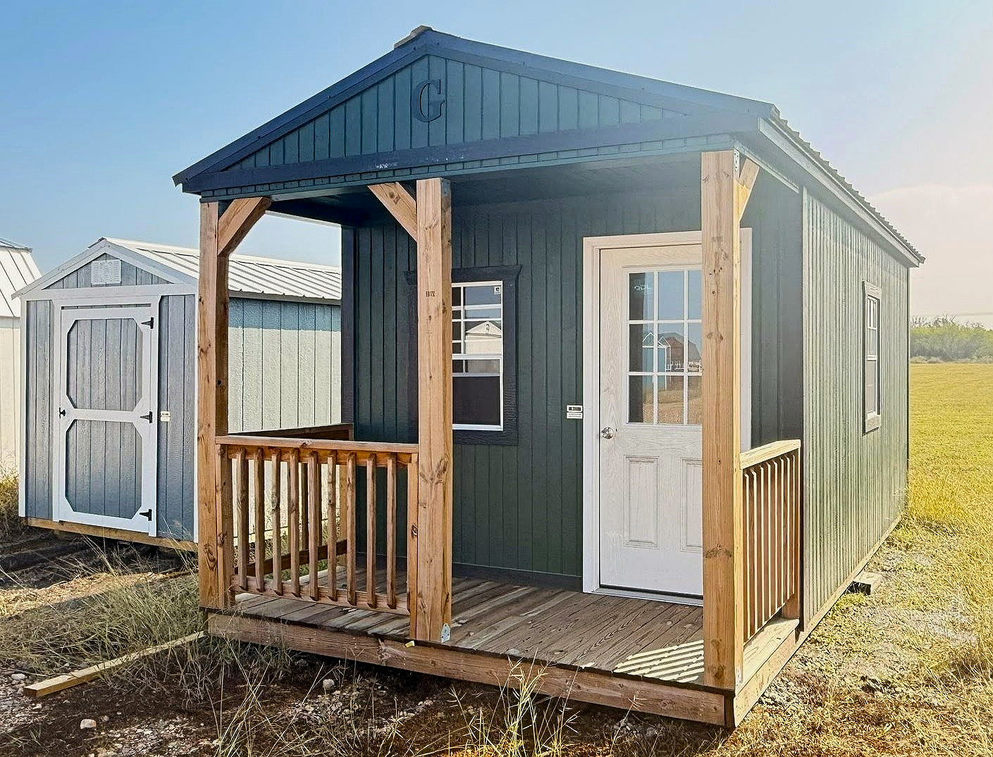 10x20 Cabin at ACE Buildings - Graceland of Corpus Christi