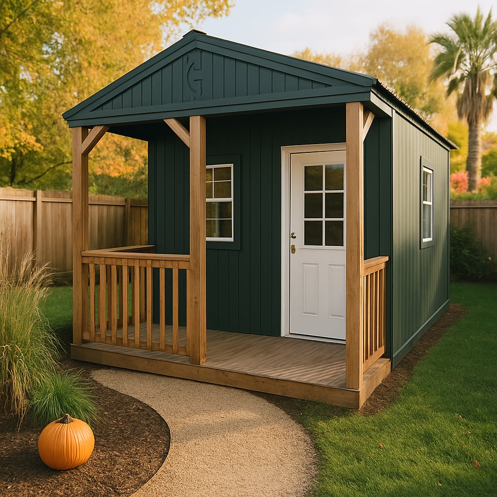 10x20 Cabin at ACE Buildings - Graceland of Corpus Christi