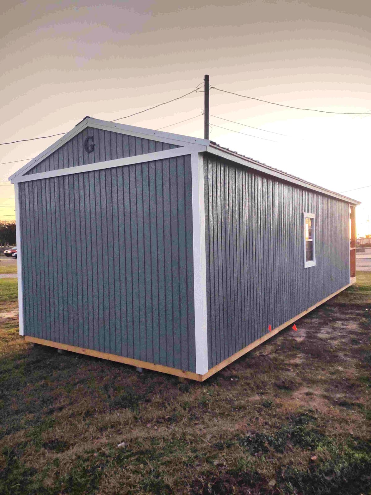12x32 Cabin at Jimmy's Portable Buildings of Savannah, TN