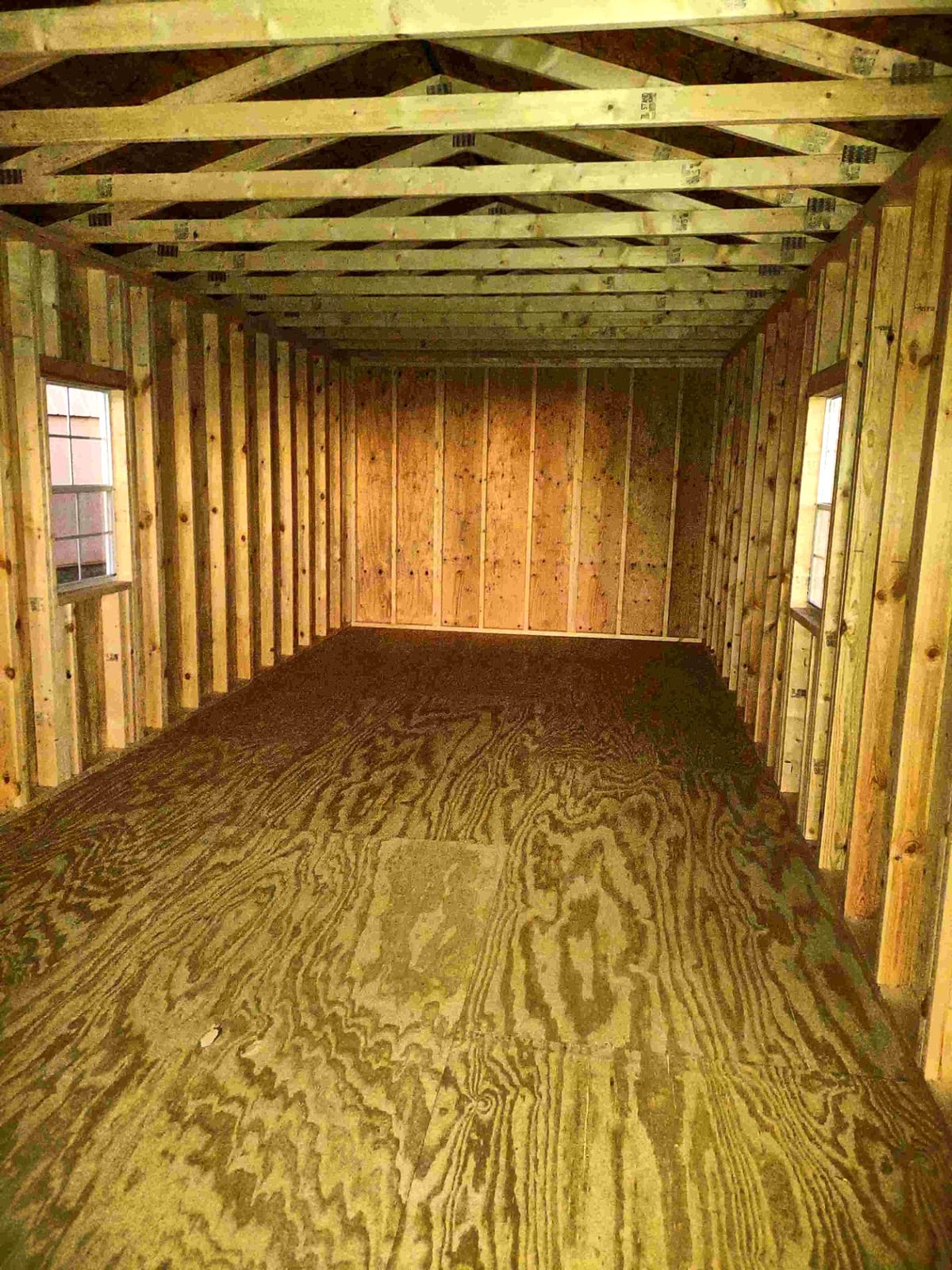 12x32 Cabin at Jimmy's Portable Buildings of Savannah, TN