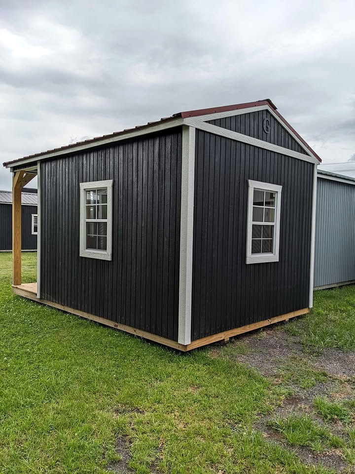 10x16 Cabin at Graceland Storage Sheds and Buildings of Kingsland