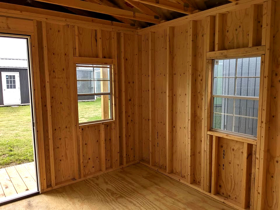 10x16 Cabin at Graceland Storage Sheds and Buildings of Kingsland
