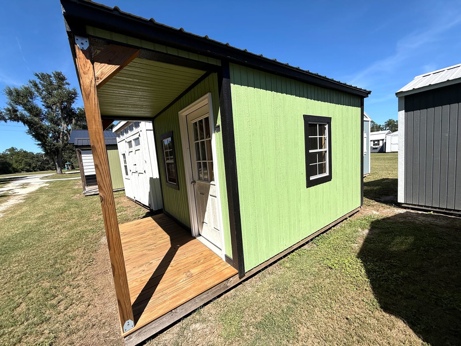 10x16 Cabin at Willis Buildings