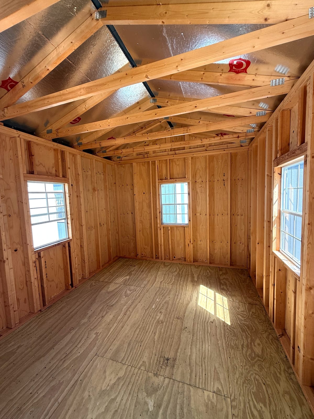 10x16 Cabin at Willis Buildings