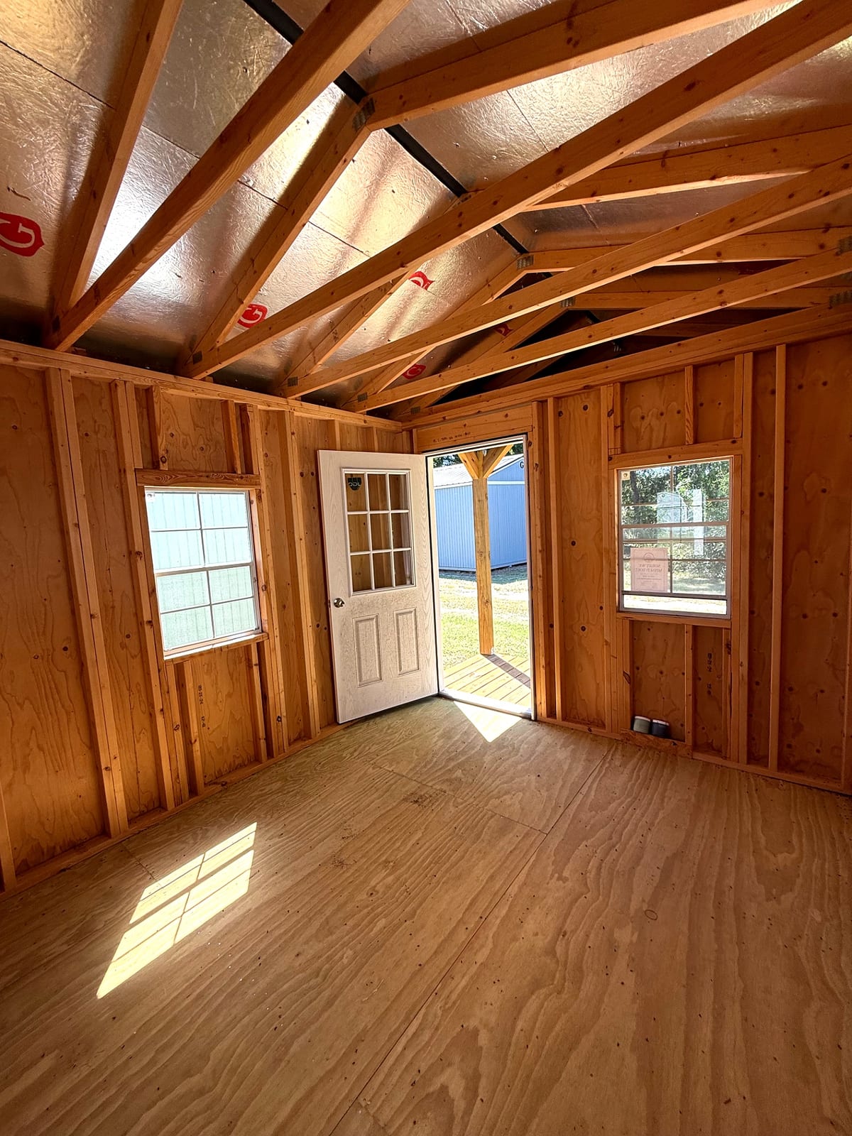 10x16 Cabin at Willis Buildings