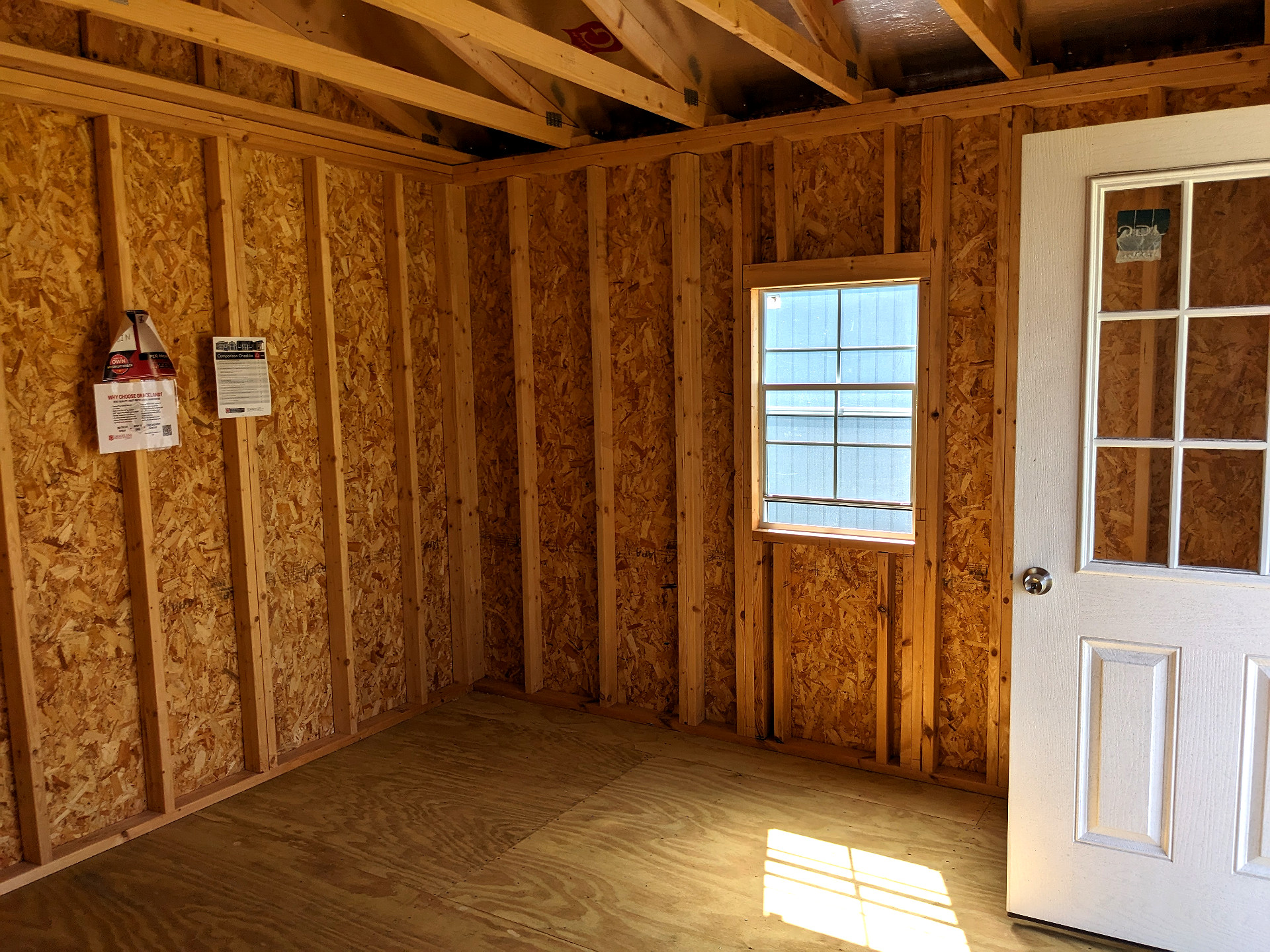 14x16 Cabin at Graceland Storage Sheds and Buildings of Kingsland