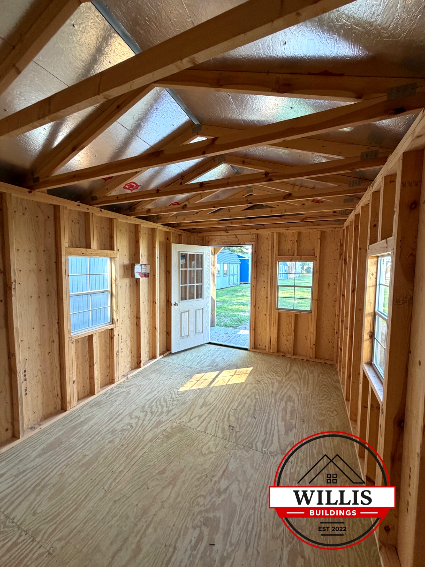 10x20 Cabin at Willis Buildings