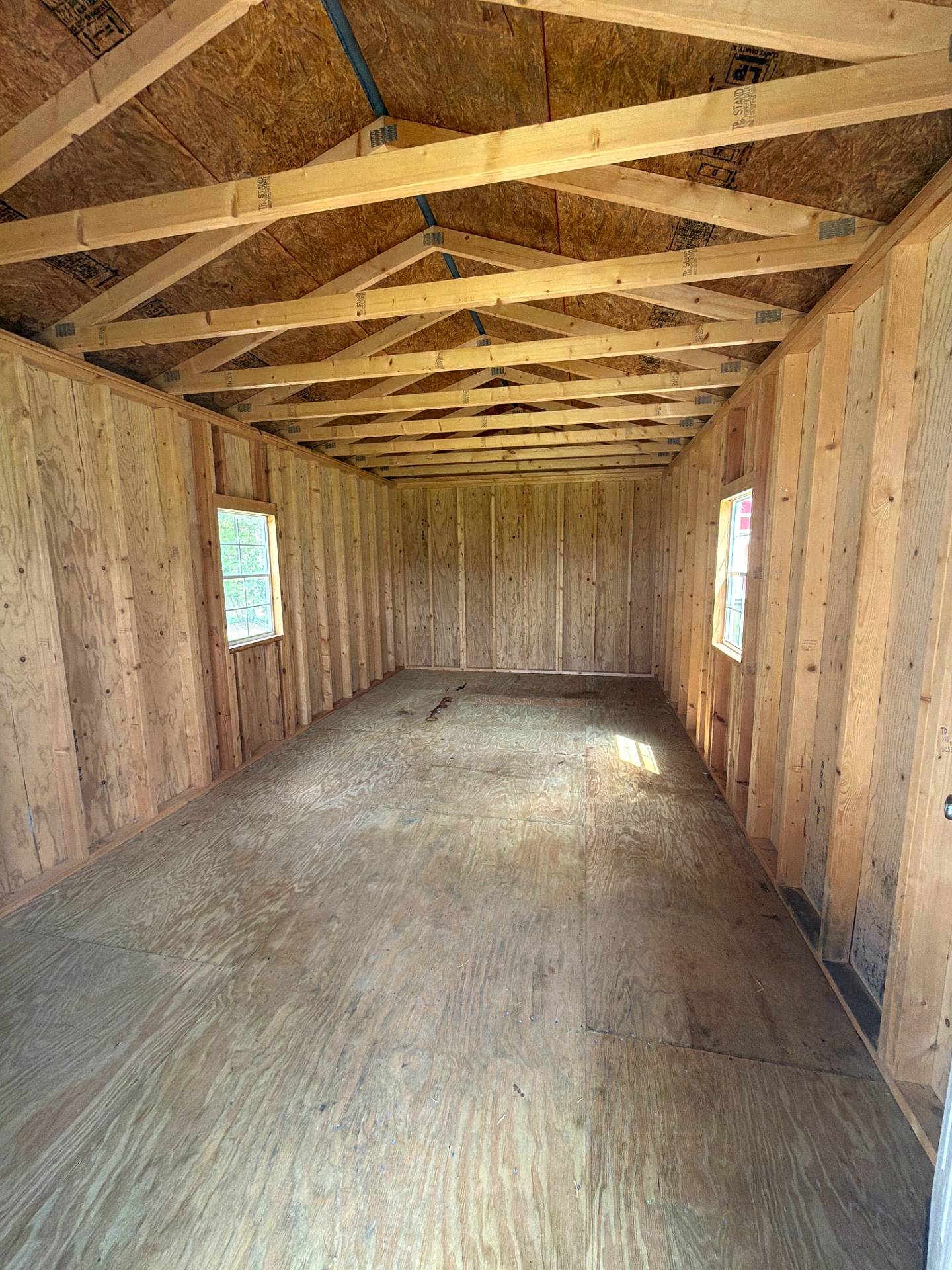 12x24 Cabin at Willis Buildings