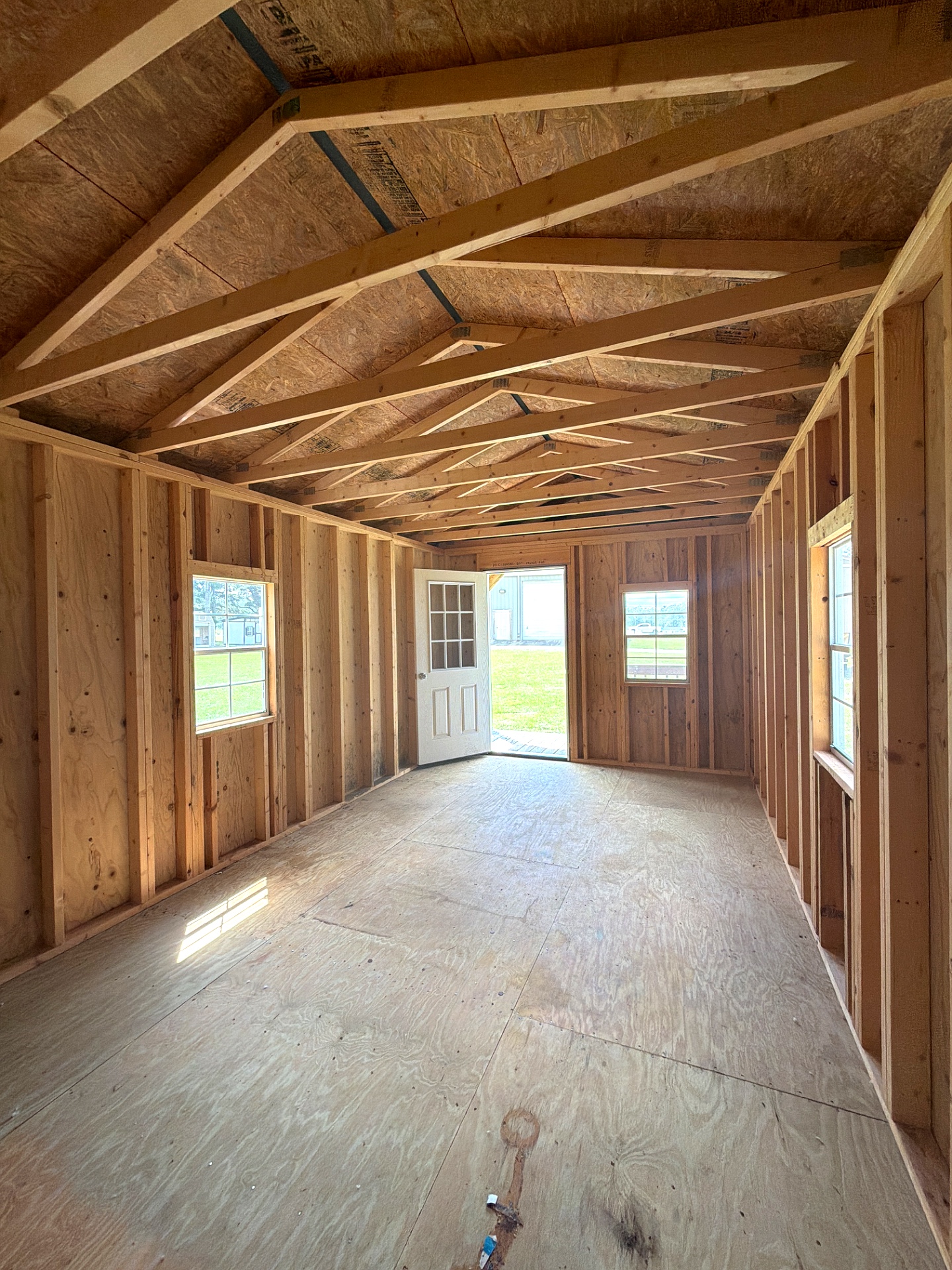 12x24 Cabin at Willis Buildings