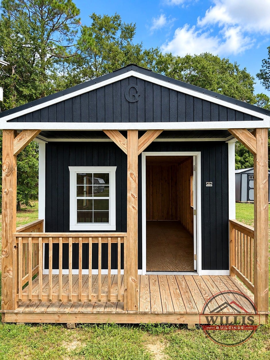 12x24 Cabin at Willis Buildings