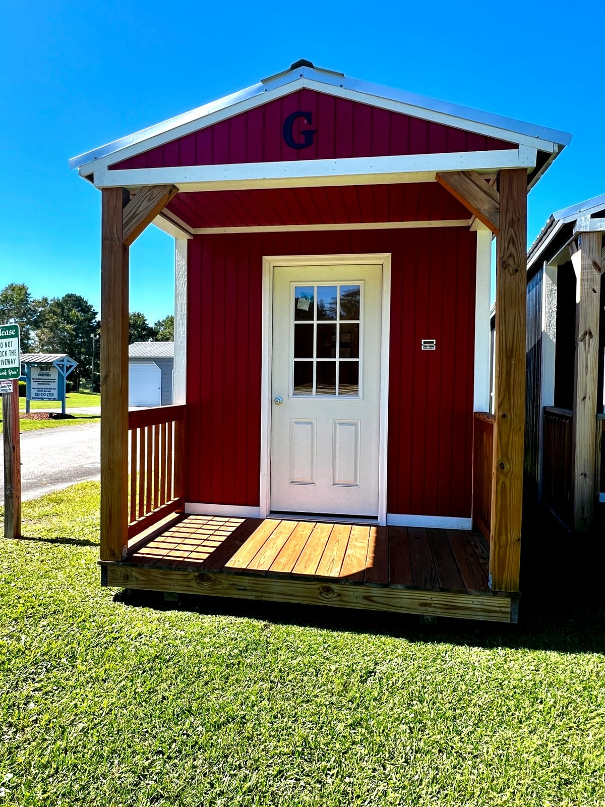 8x16 Cabin at Toler's Coastal Structures - Newport