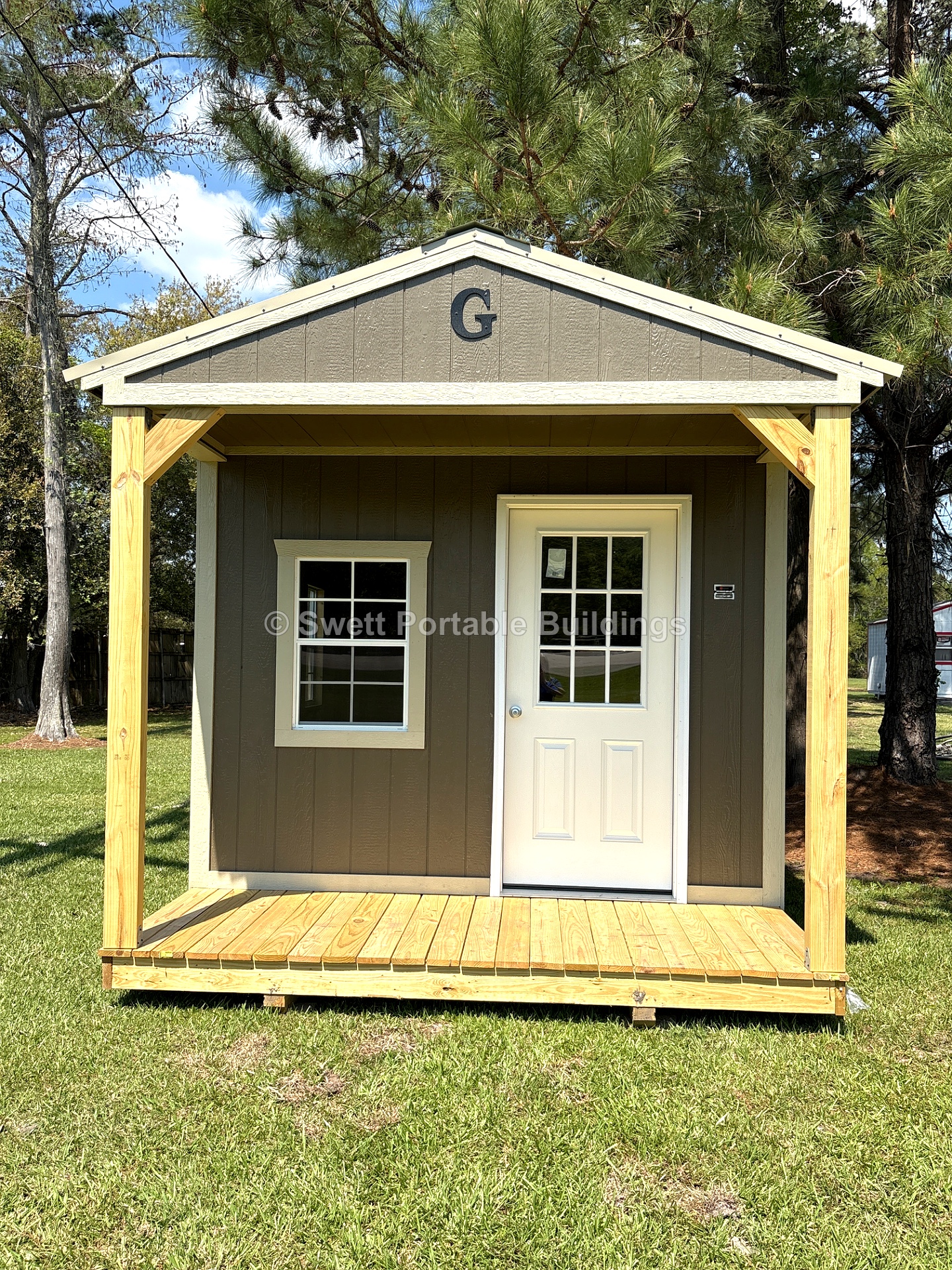 10x20 Cabin at Swett Portable Buildings LLC