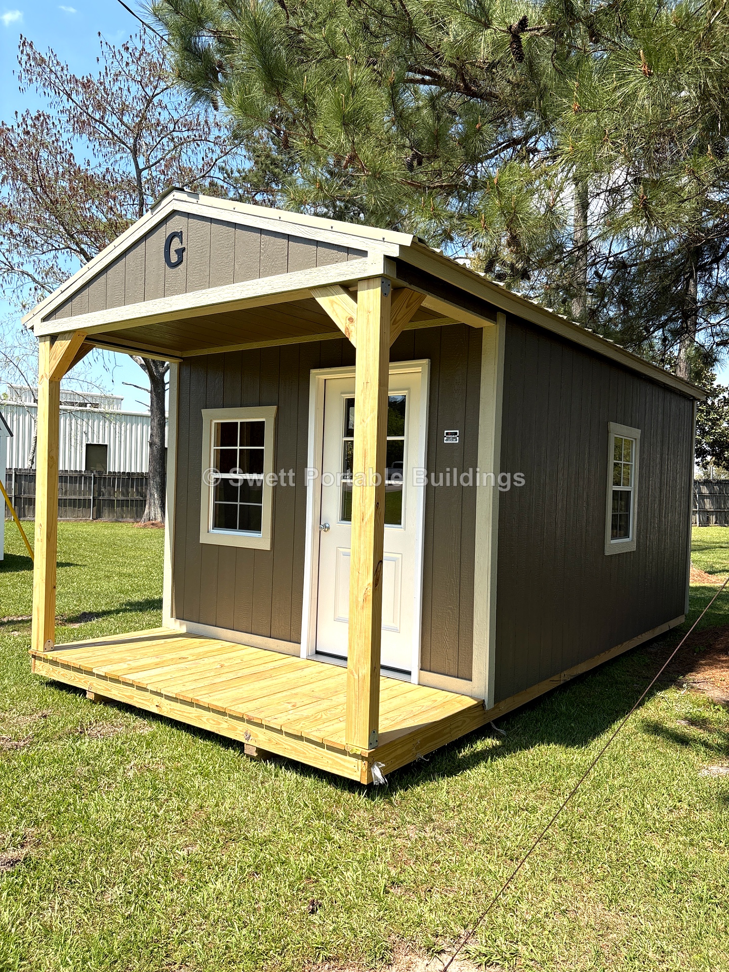 10x20 Cabin at Swett Portable Buildings LLC