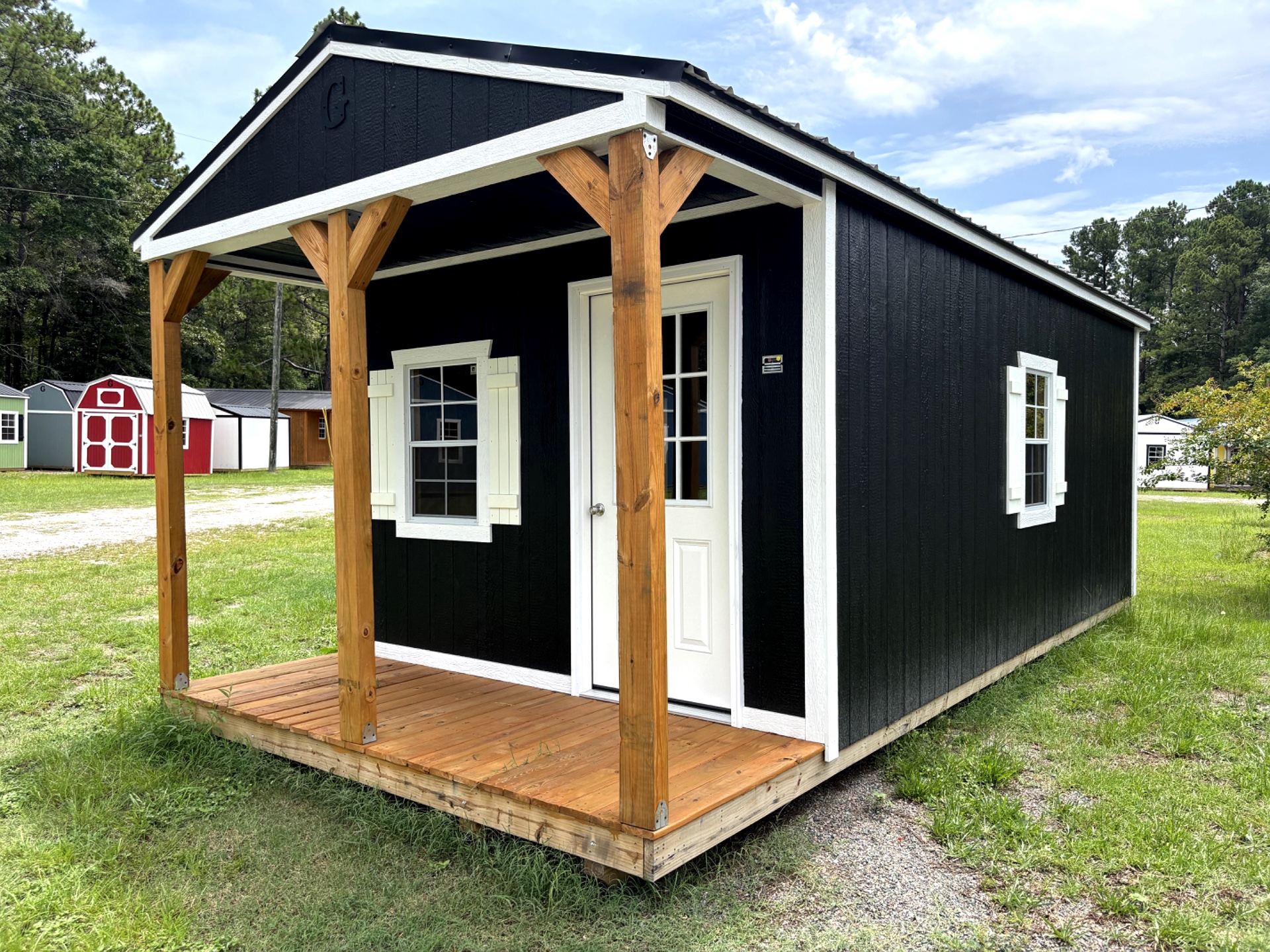 12x24 Cabin at Portable Buildings of Ravenel