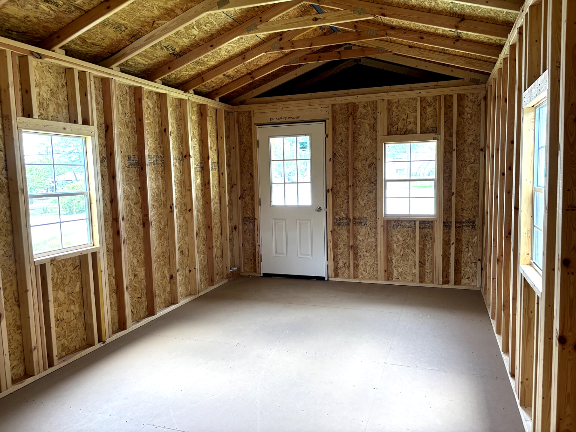 12x24 Cabin at Portable Buildings of Ravenel