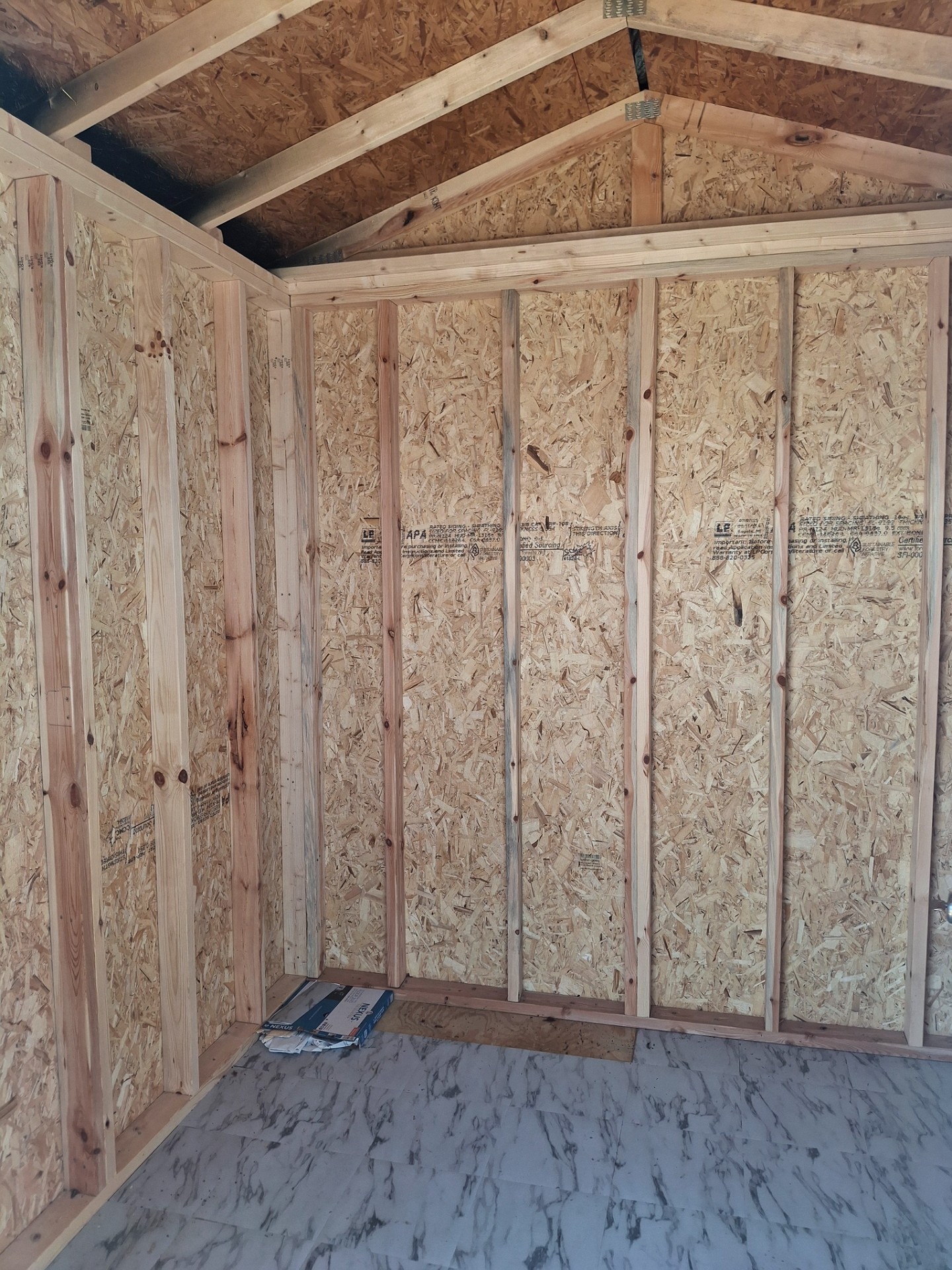 8x12 Cabin at Kirbyville Lot - Essex Bros