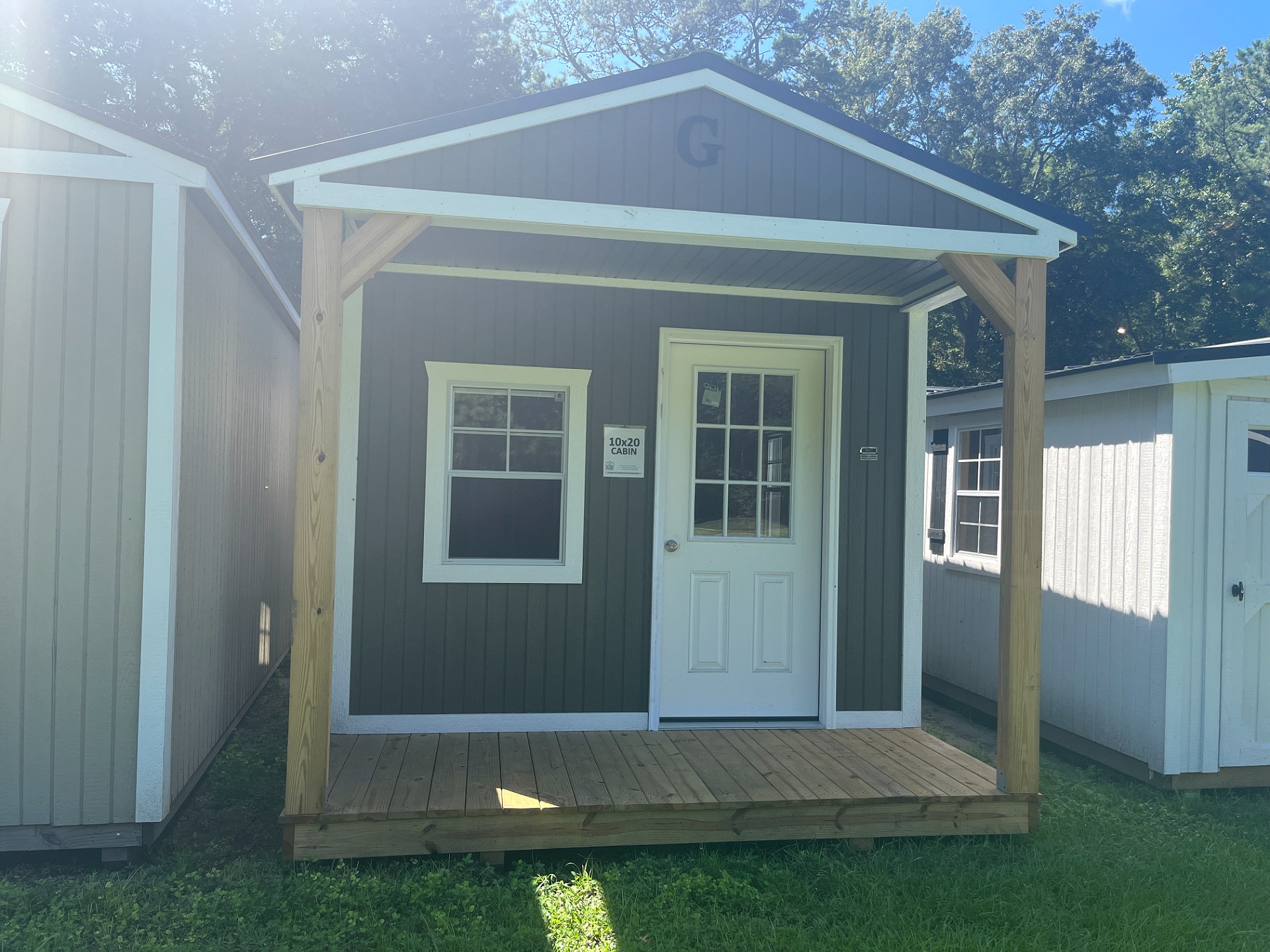 10x20 Cabin at Portable Buildings of Ravenel