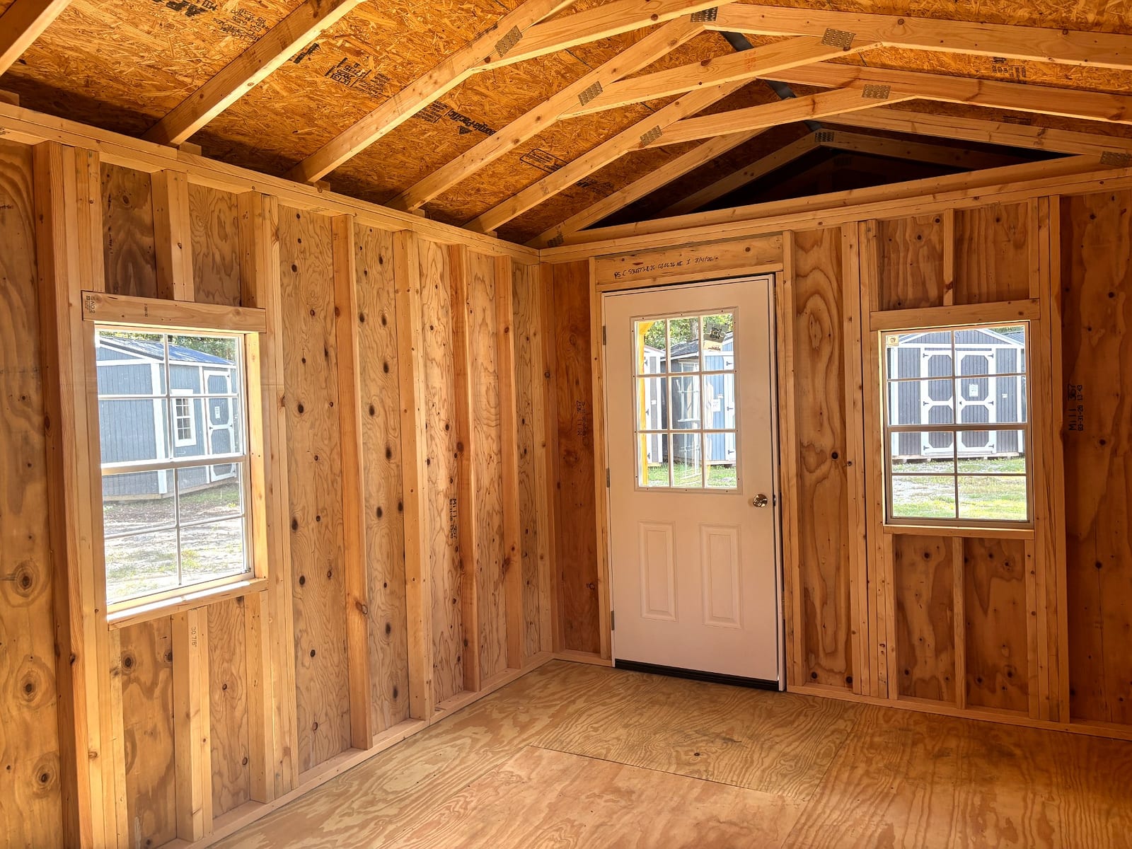 10x20 Cabin at Portable Buildings of Ravenel