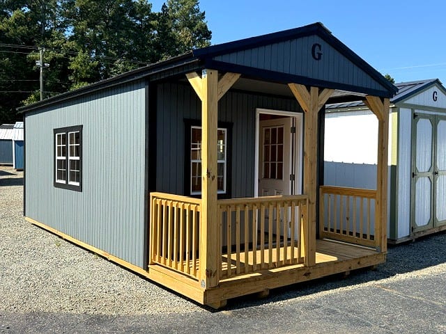 12x24 Cabin at Graceland Portable Buildings of the Carolinas / Dixie Motors, LLC