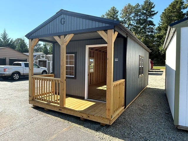 12x24 Cabin at Graceland Portable Buildings of the Carolinas / Dixie Motors, LLC