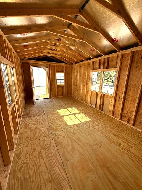12x24 Cabin at Graceland Portable Buildings of the Carolinas / Dixie Motors, LLC