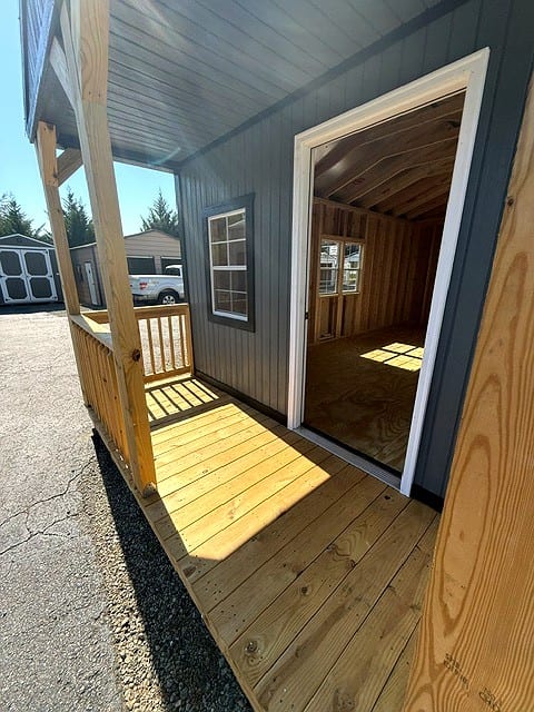 12x24 Cabin at Graceland Portable Buildings of the Carolinas / Dixie Motors, LLC