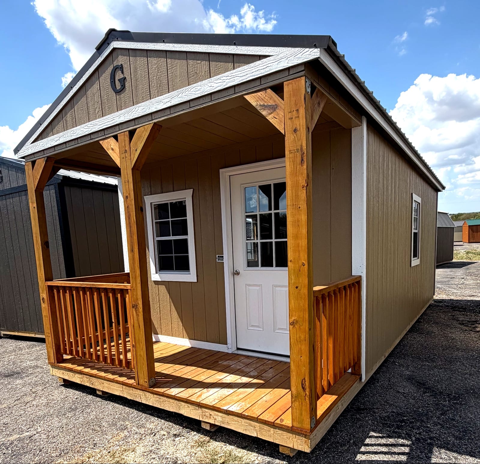 12x24 Cabin at Tyler Lot- ETX Steel Tyler