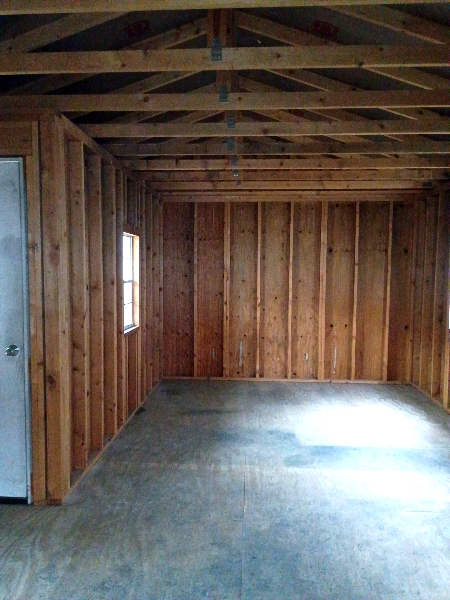 16x24 Corner Porch Cabin at Jimmy's Portable Buildings of Savannah, TN