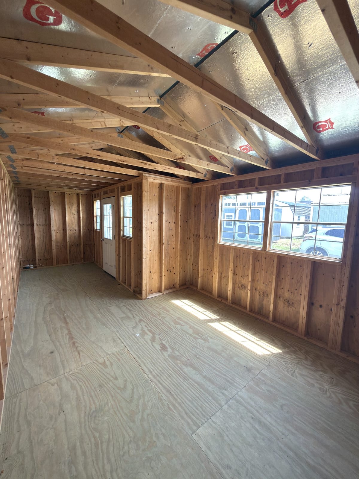 12x24 Corner Porch Cabin at Toler's Coastal Structures - Newport