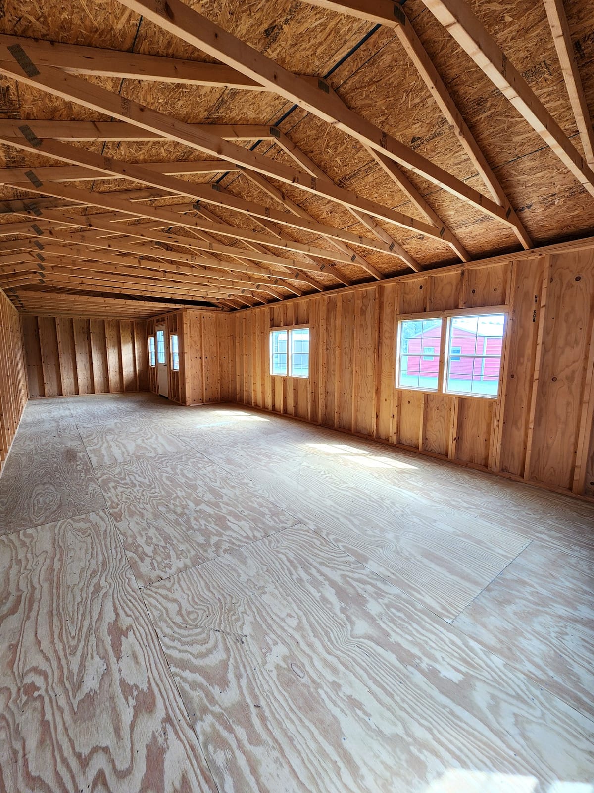 16x40 Corner Porch Cabin at Toler's Coastal Structures - Newport