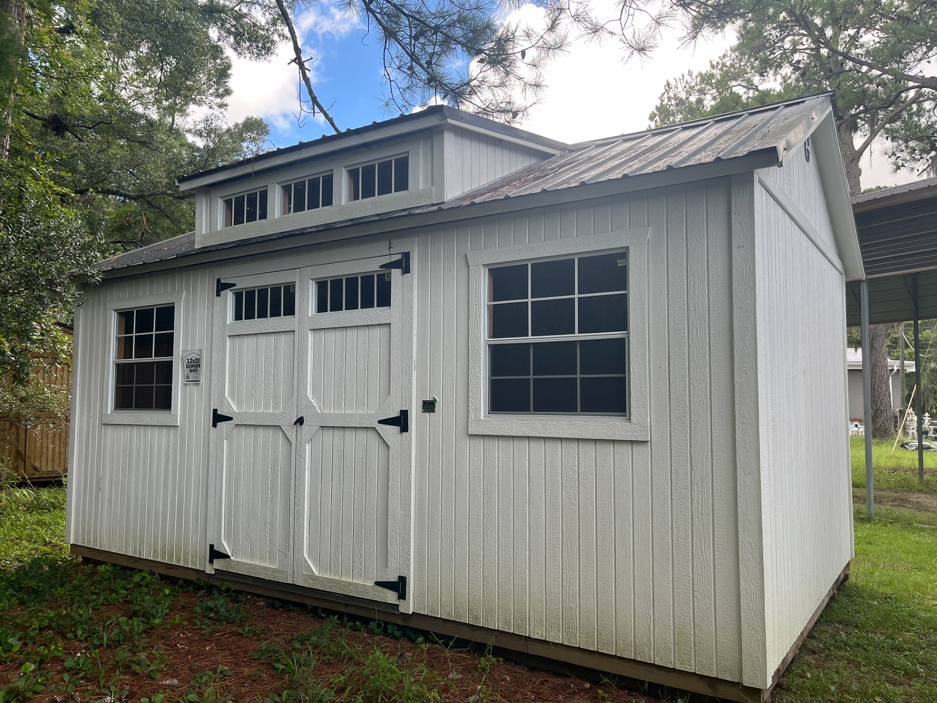 12x20 Dormer Shed at Portable Buildings of Ravenel