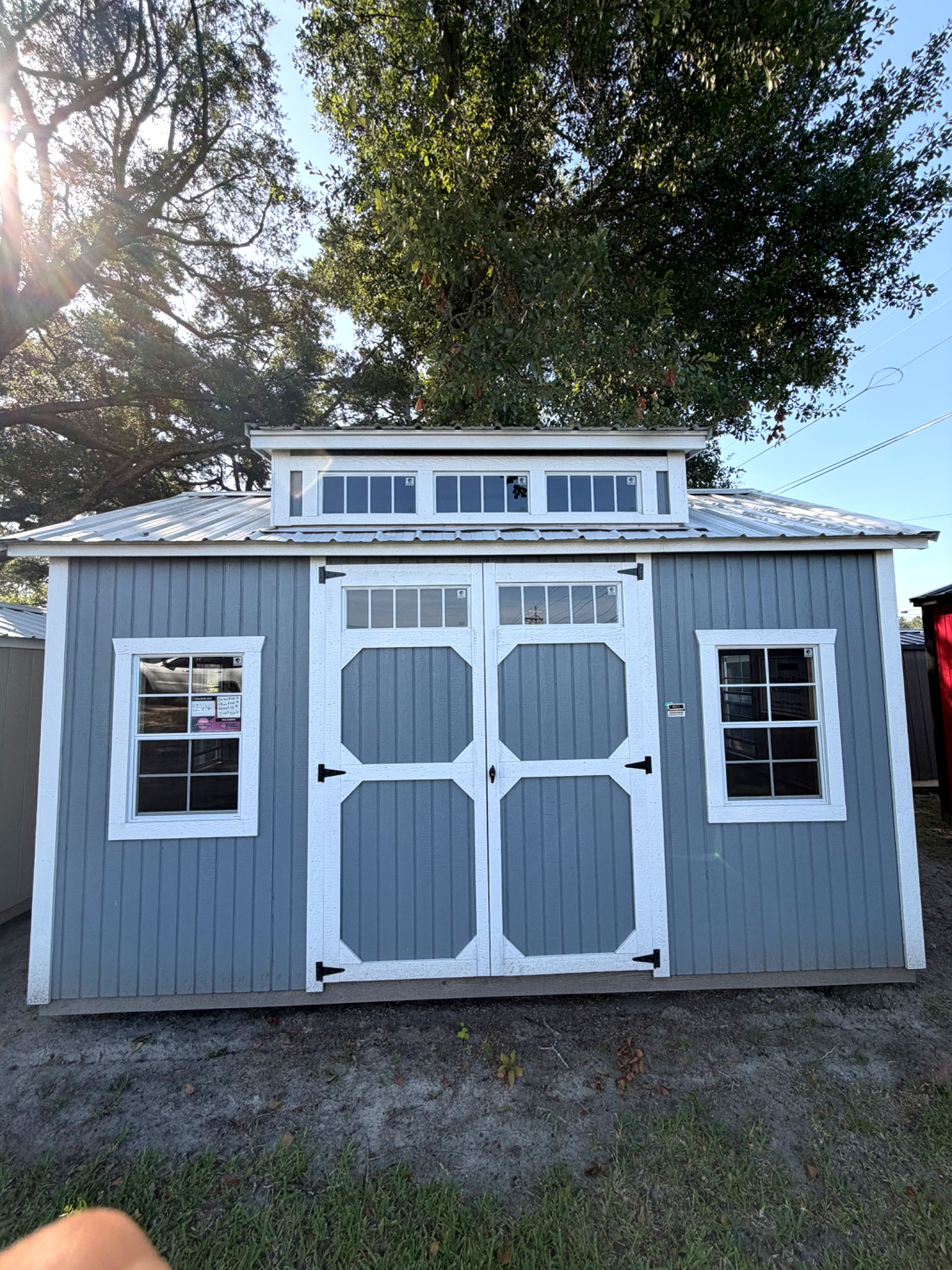 12x16 Dormer Shed at Willis Buildings