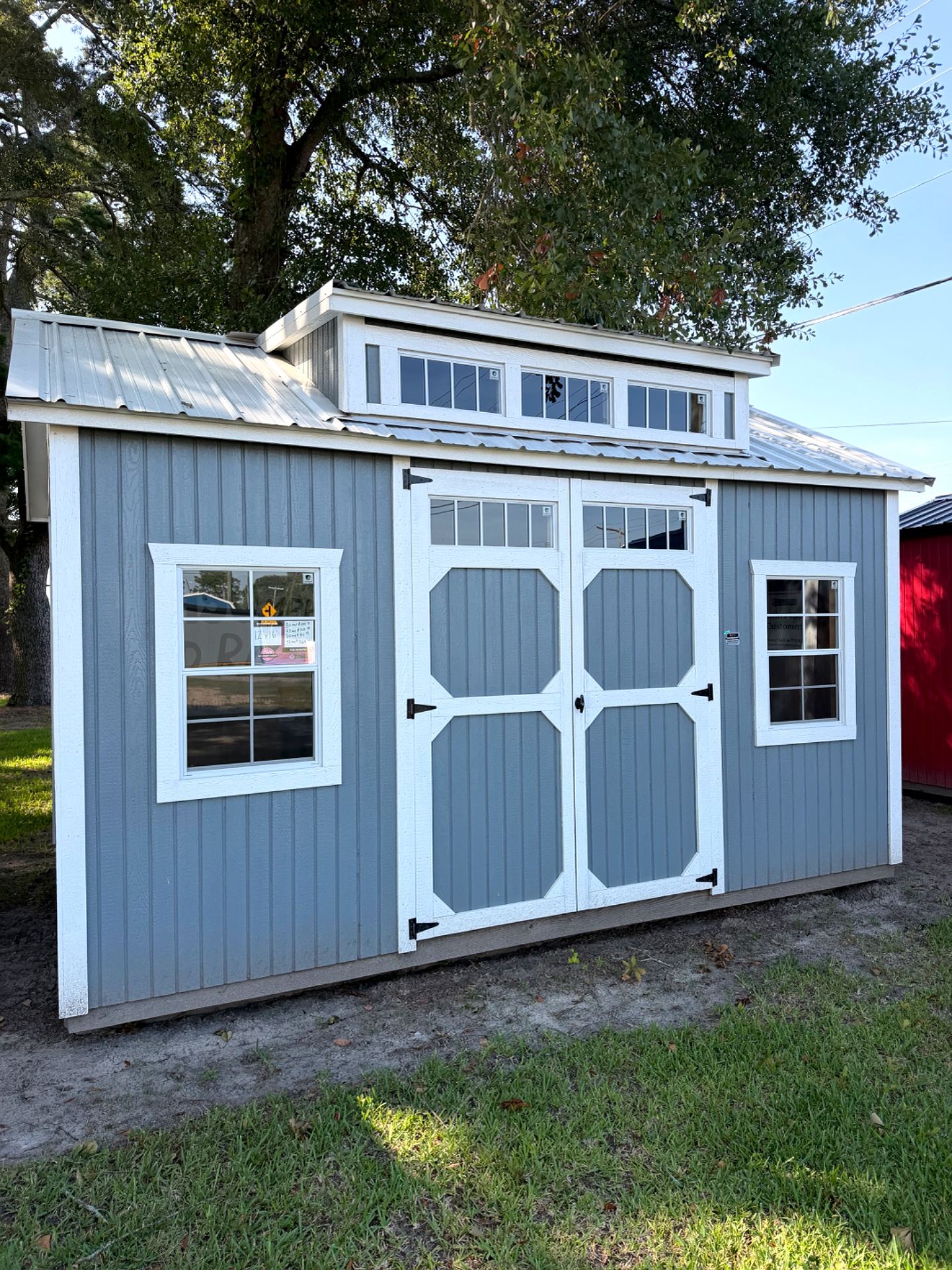 12x16 Dormer Shed at Willis Buildings