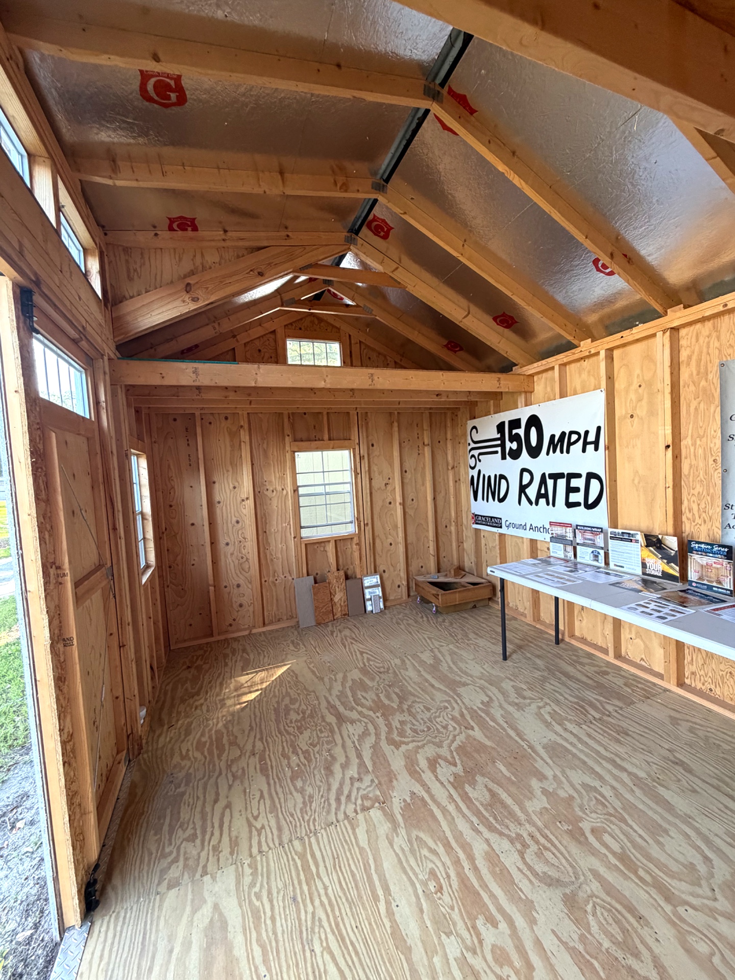 12x16 Dormer Shed at Willis Buildings