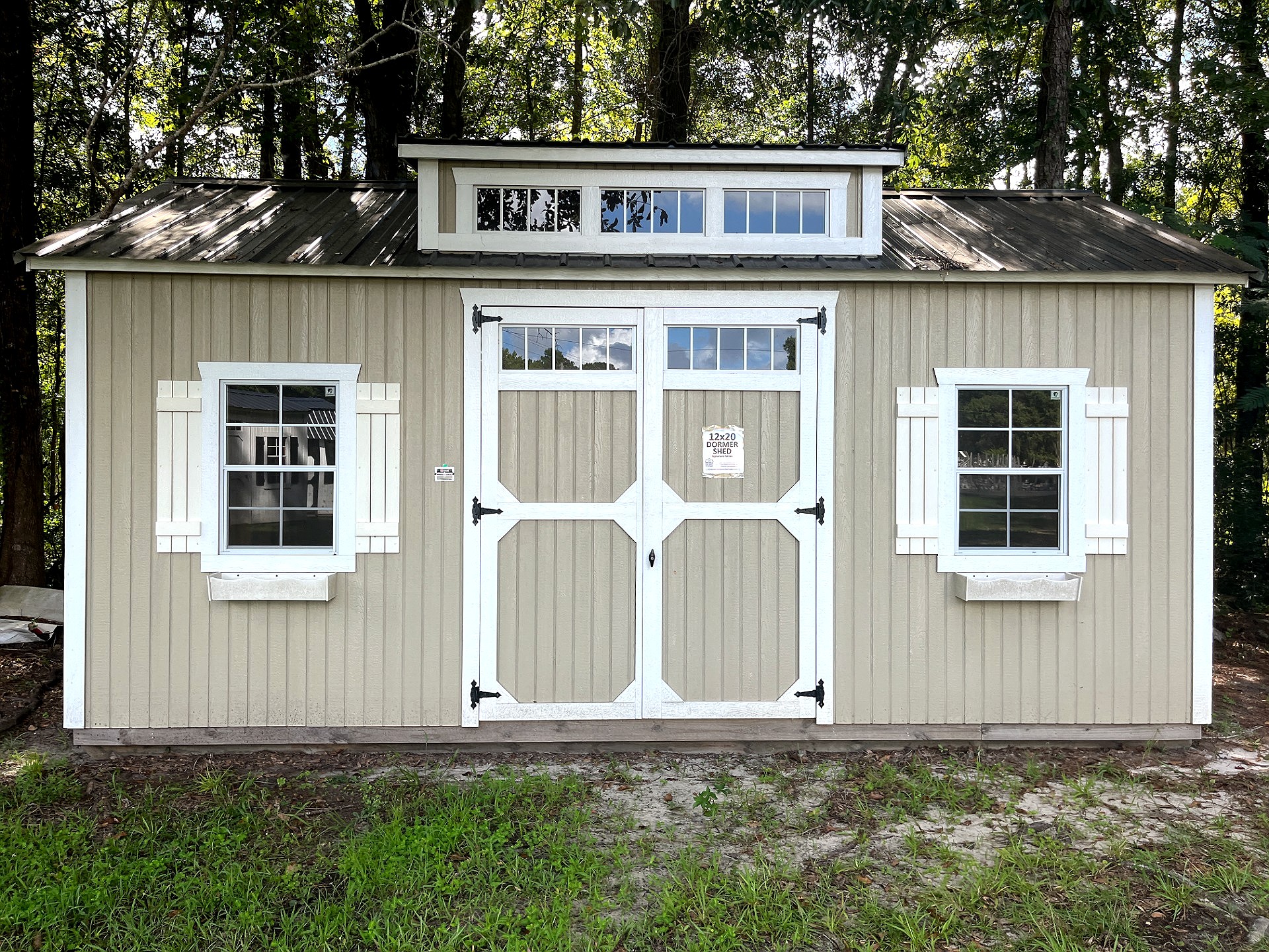 12x20 Dormer Shed at Portable Buildings of Ravenel
