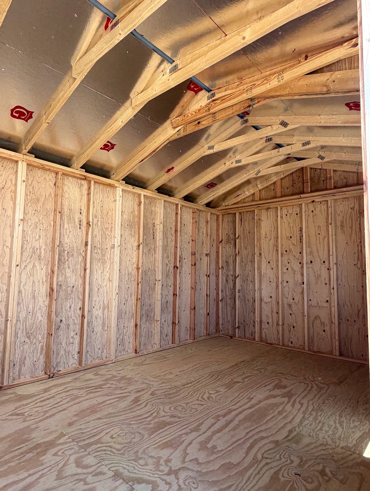12x32 Dormer Shed at Jimmy's Portable Buildings of Savannah, TN