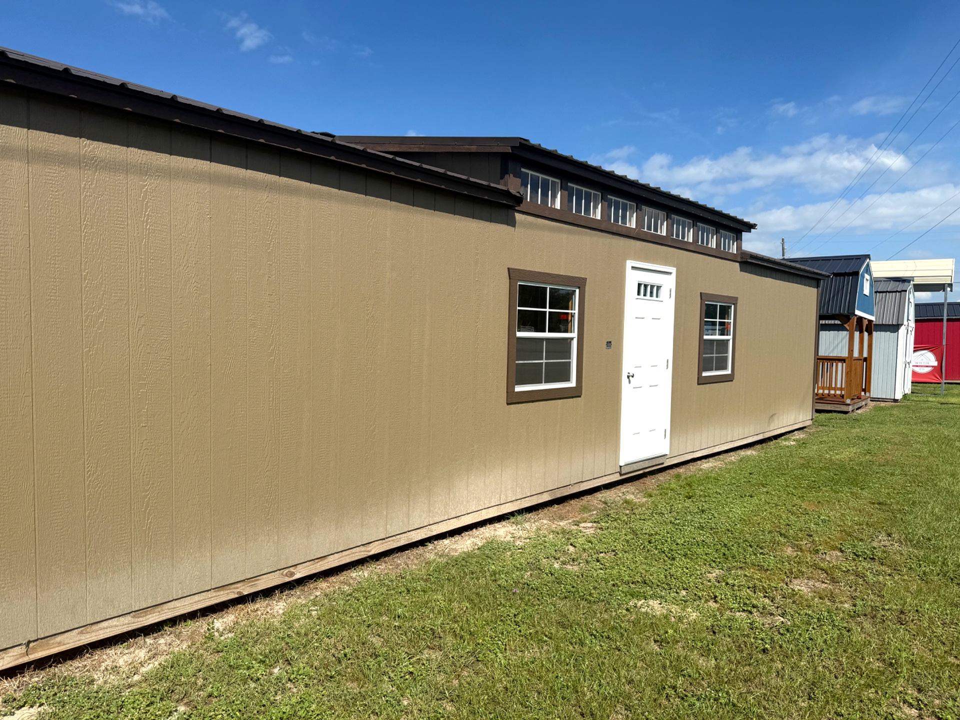 16x40 Dormer Shed Utility at Willis Buildings