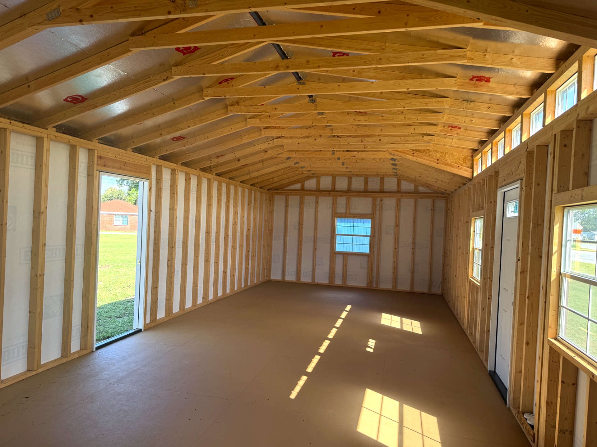 16x40 Dormer Shed Utility at Willis Buildings