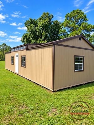 16x40 Dormer Shed Utility at Willis Buildings