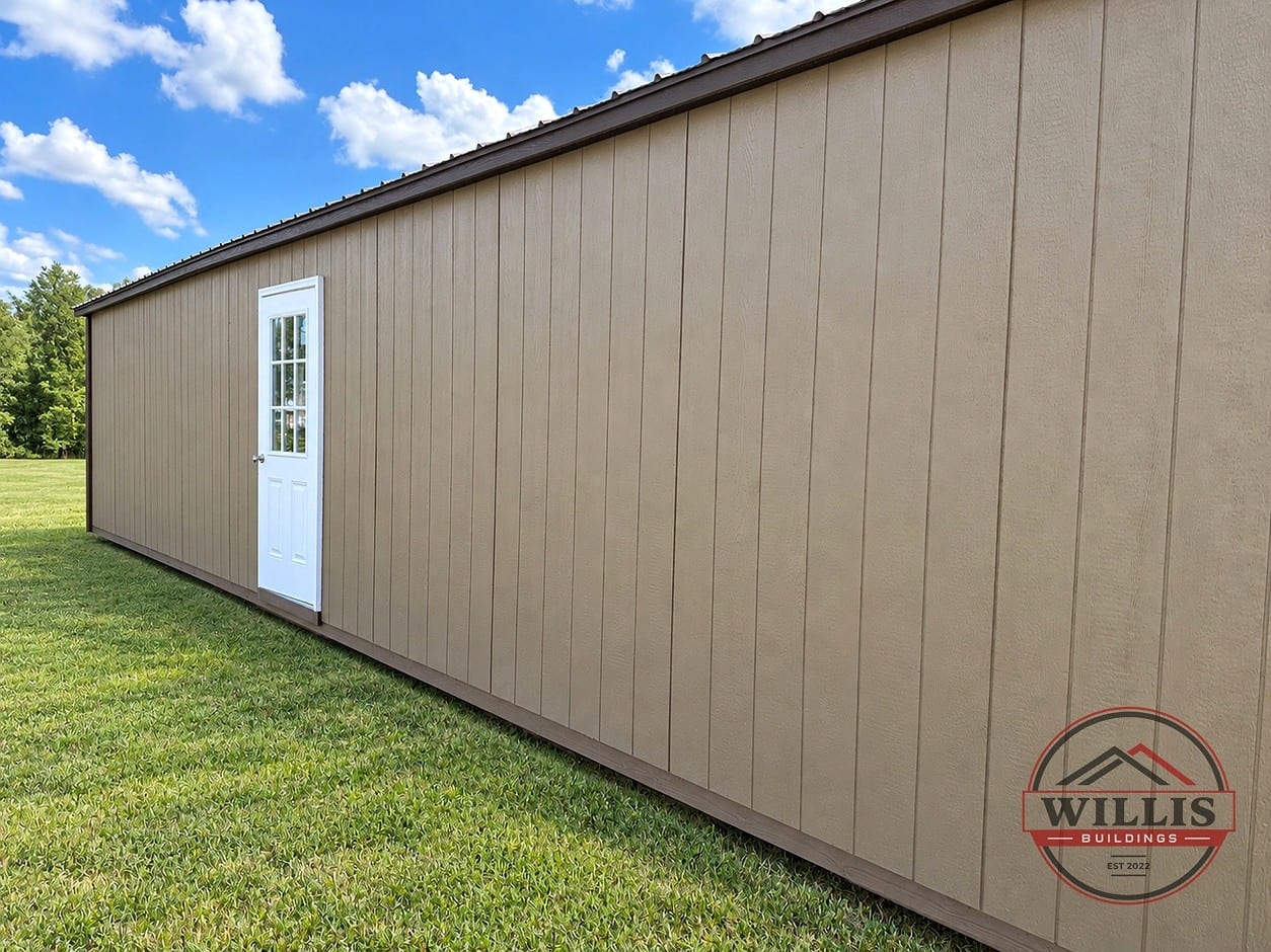 16x40 Dormer Shed Utility at Moultrie Lot- Willis Buildings