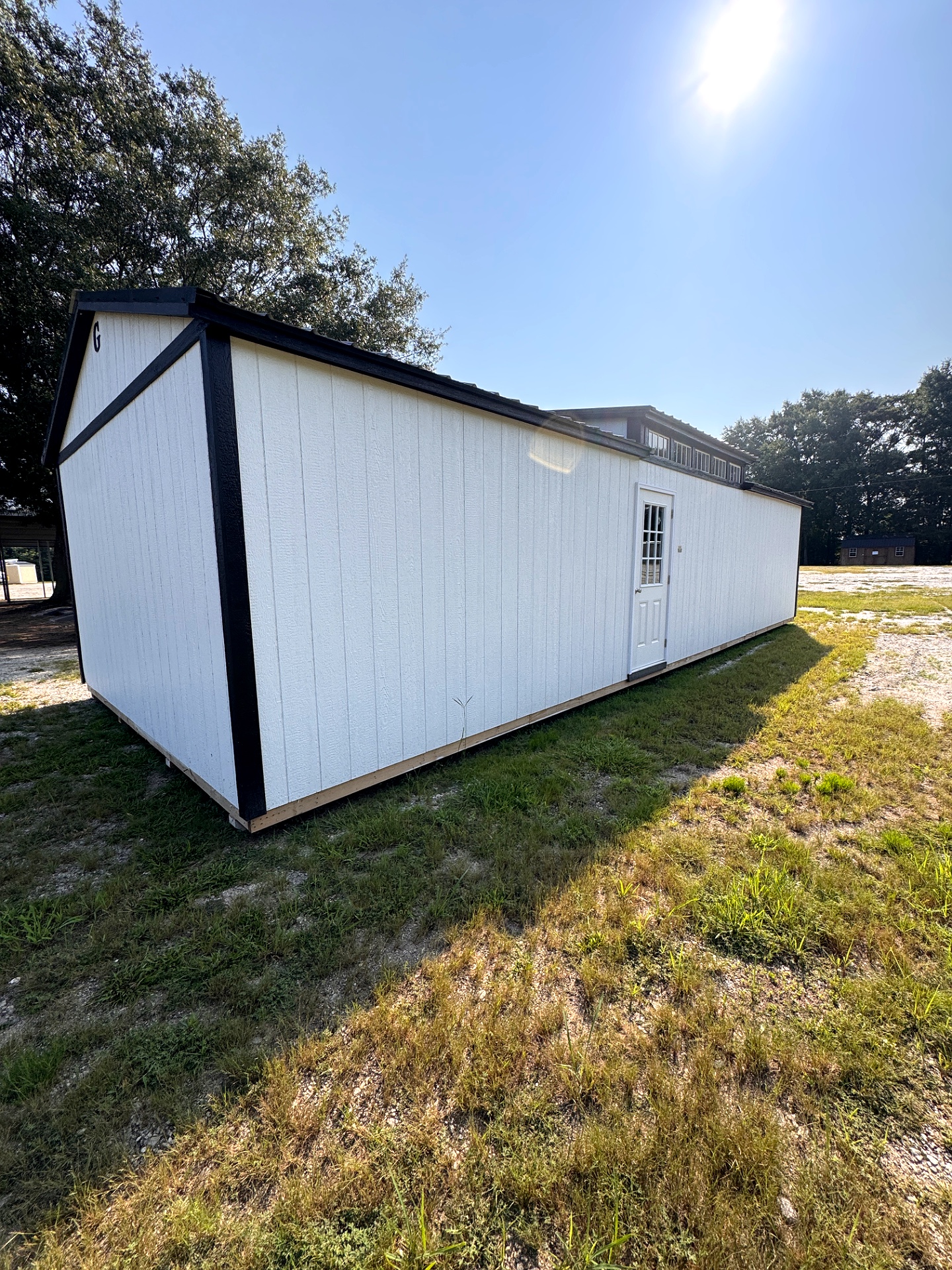 16x40 Dormer Shed Utility at Graceland of Cumming