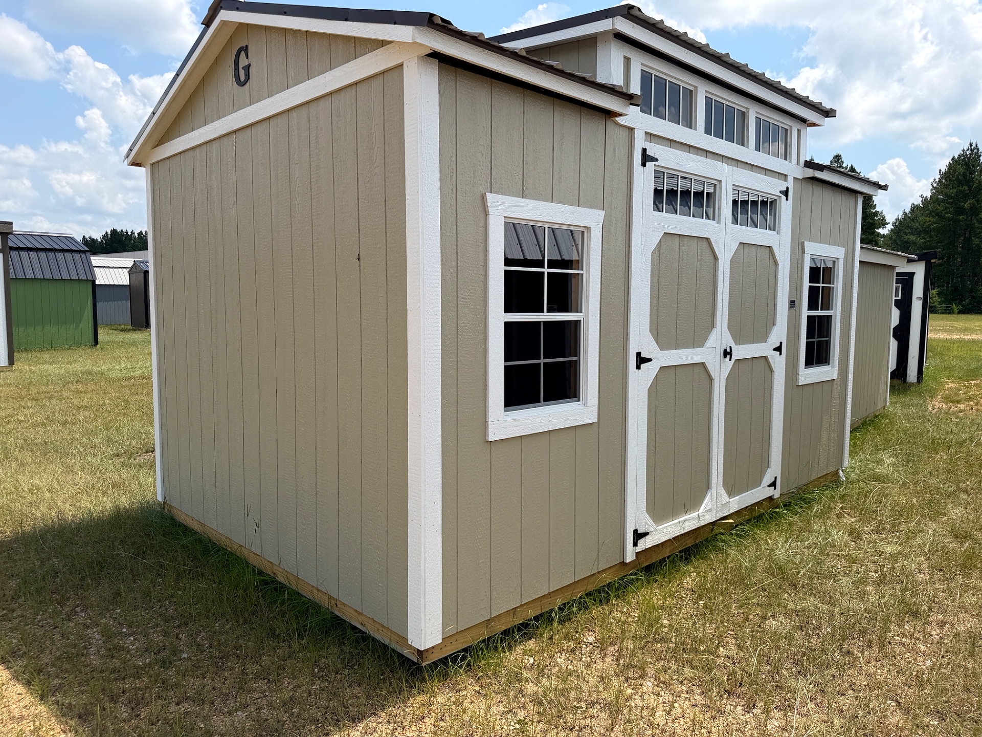 10x16 Dormer Shed Utility at Swett Portable Buildings LLC