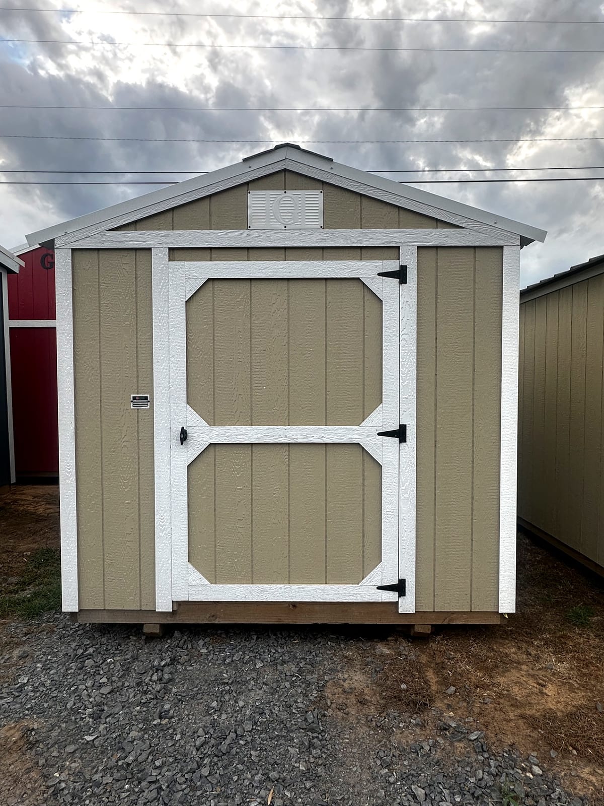 8x12 Econo Shed at G&L Carports & Portable Buildings
