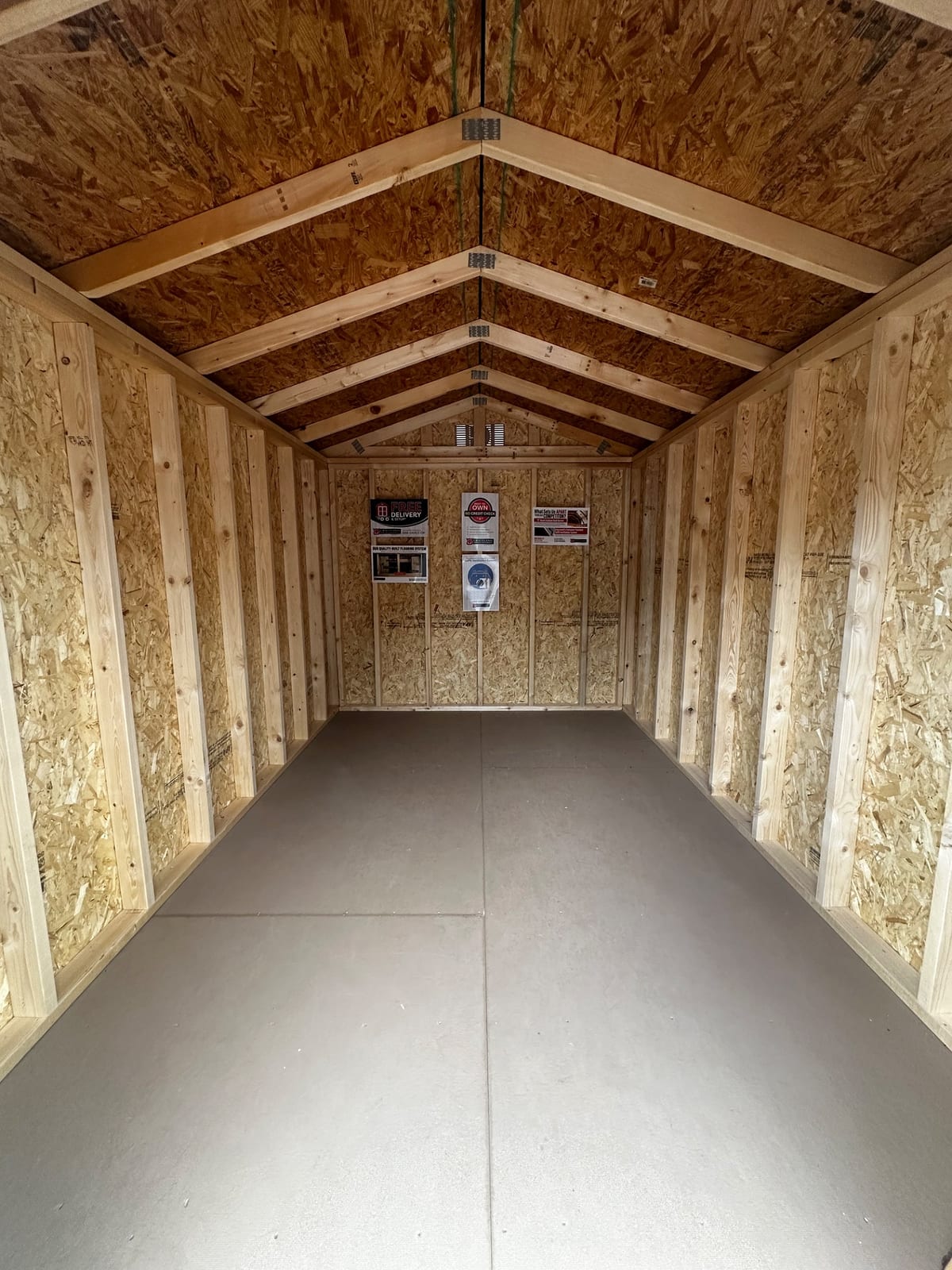 8x12 Econo Shed at G&L Carports & Portable Buildings