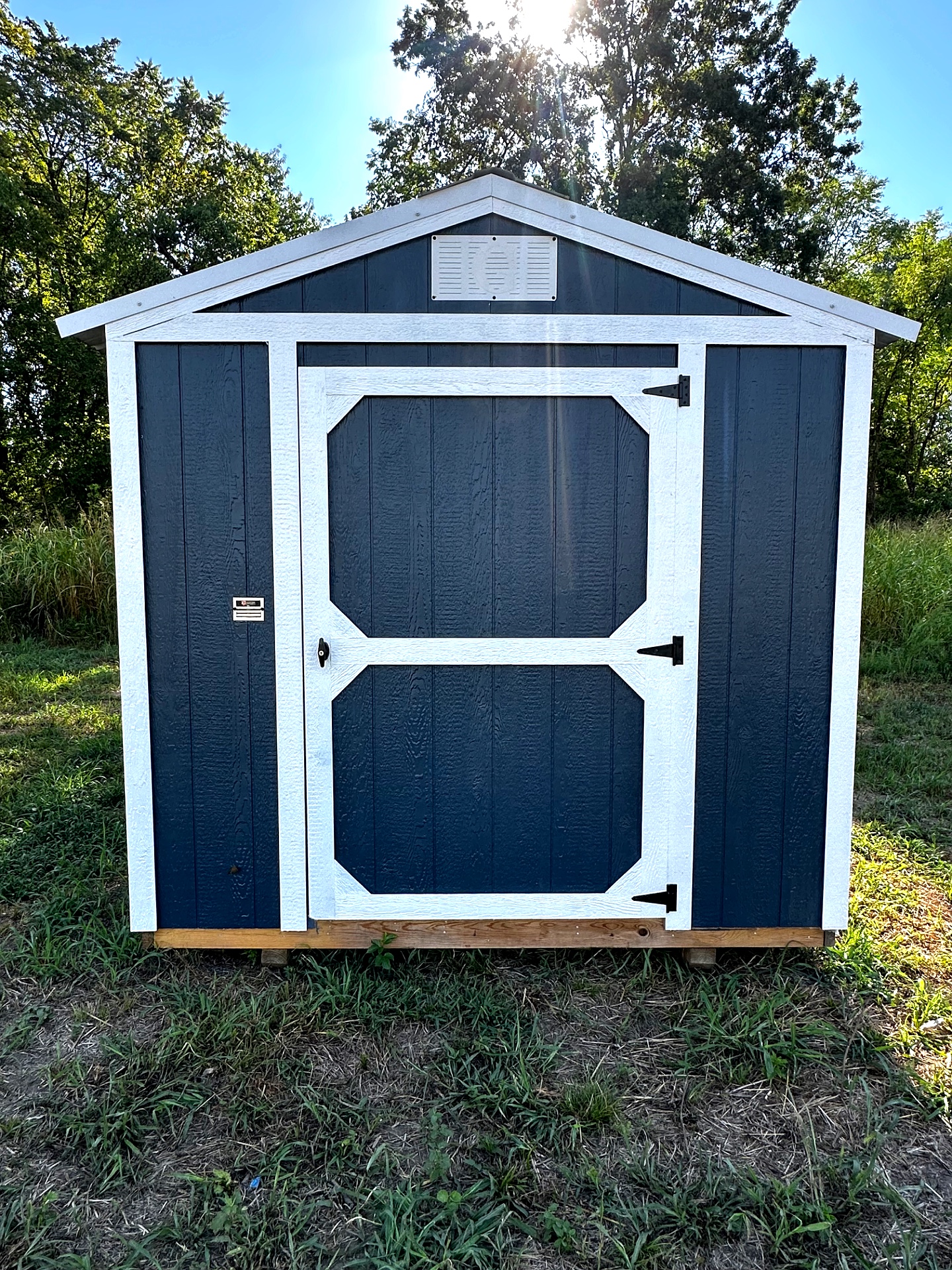 8x12 Econo Shed at G&L Carports & Portable Buildings