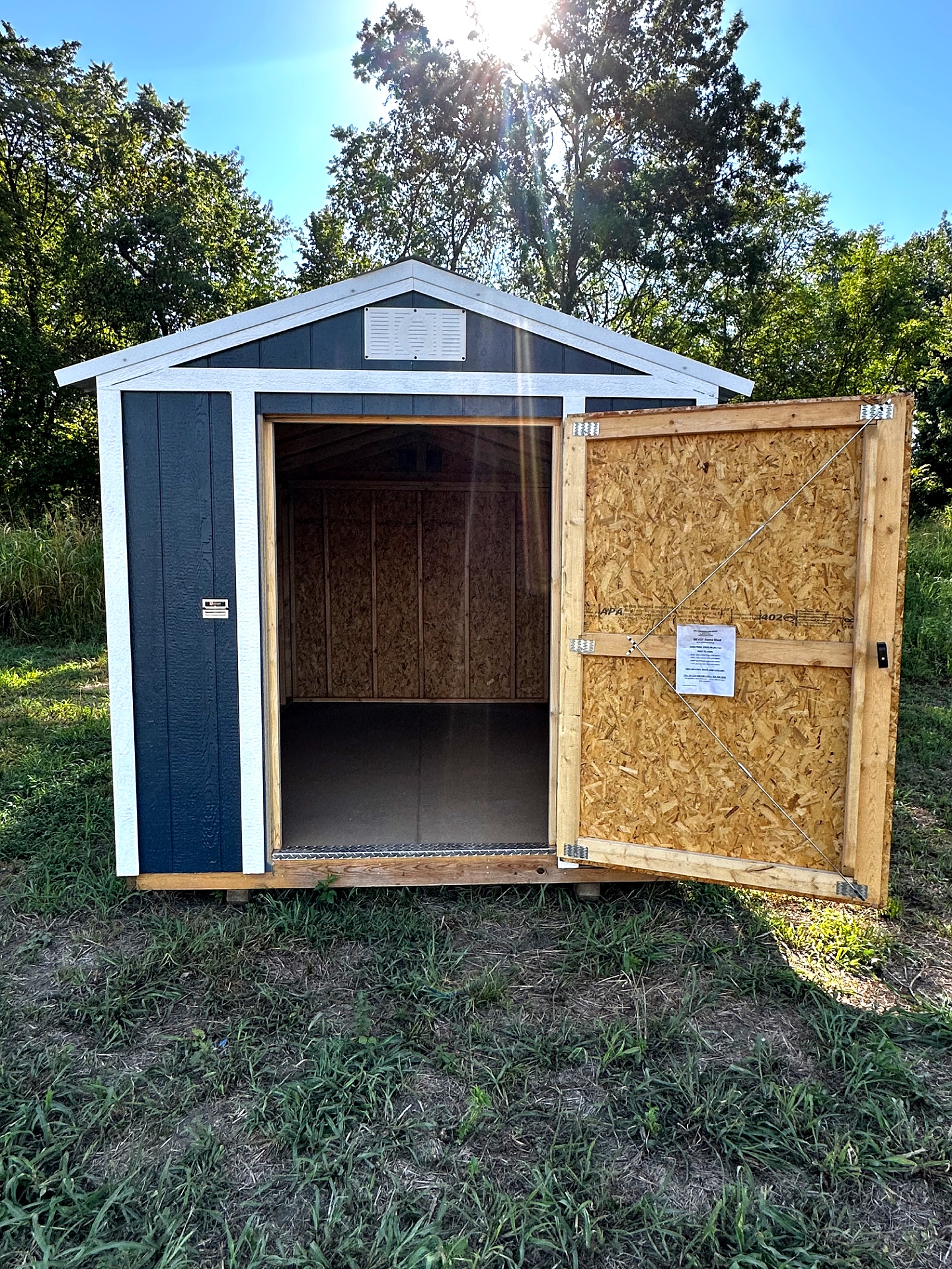 8x12 Econo Shed at G&L Carports & Portable Buildings