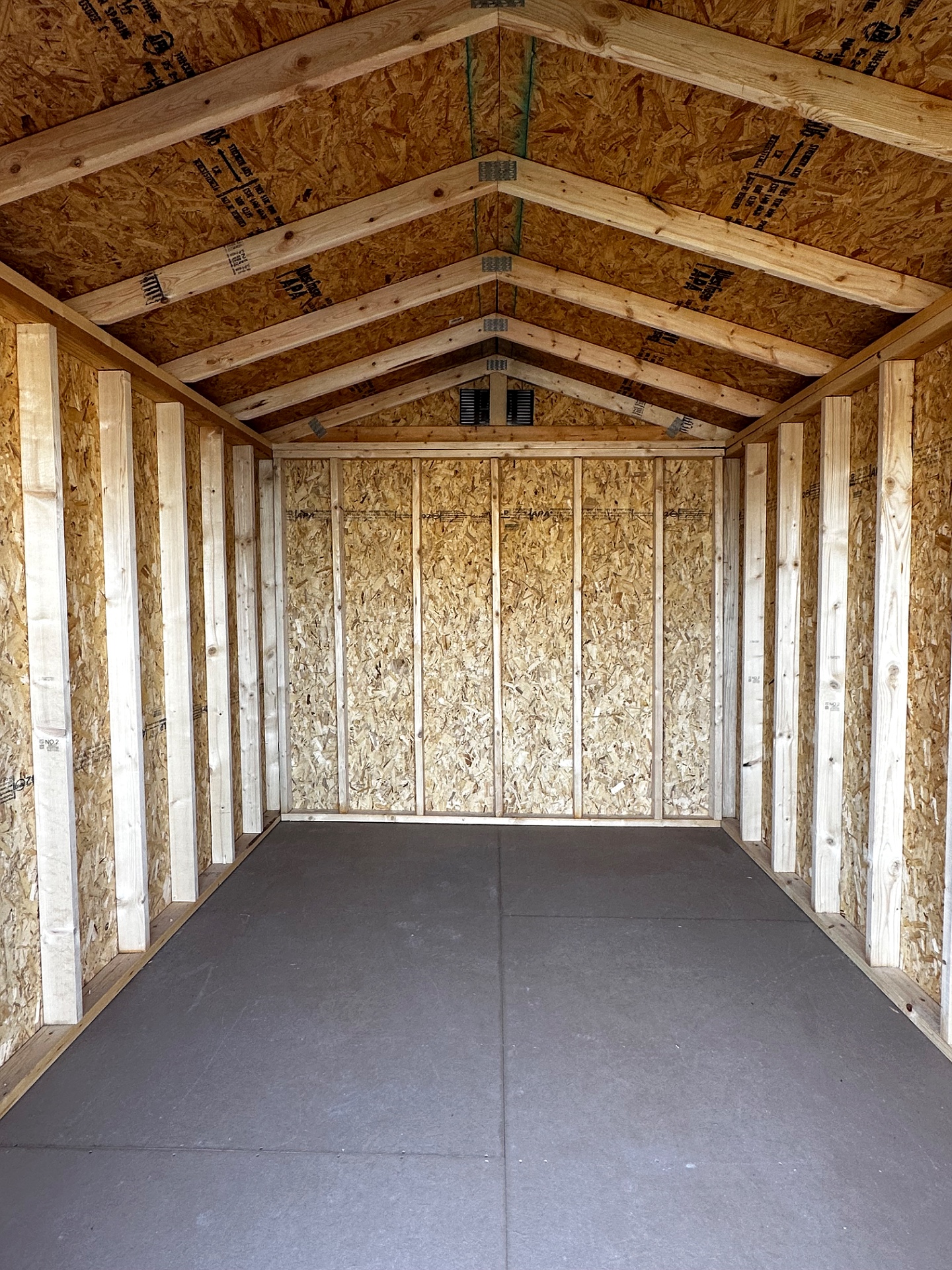 8x12 Econo Shed at G&L Carports & Portable Buildings